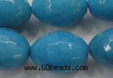 CCN1497 15.5 inches 18*25mm faceted rice candy jade beads wholesale