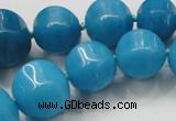 CCN1535 15.5 inches 8*8mm - 20*20mm pumpkin candy jade beads