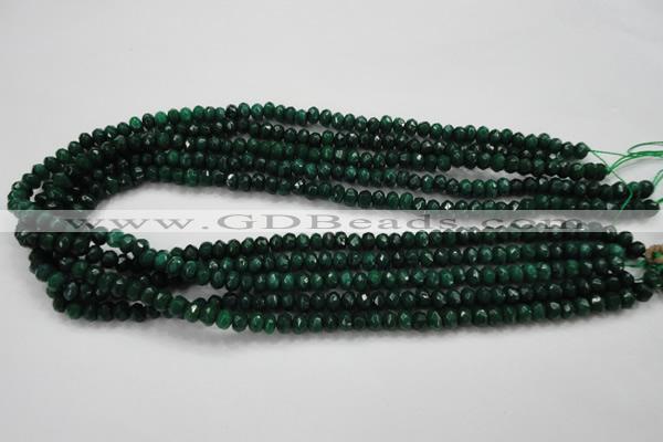 CCN1595 15.5 inches 4*6mm faceted rondelle candy jade beads