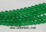 CCN16 15.5 inches 4mm round candy jade beads wholesale