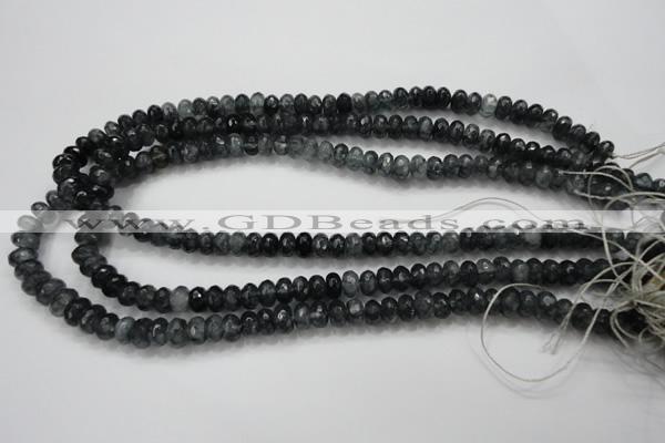 CCN1600 15.5 inches 5*8mm faceted rondelle candy jade beads