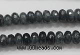 CCN1601 15.5 inches 6*10mm faceted rondelle candy jade beads