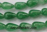 CCN1660 15.5 inches 9*14mm teardrop candy jade beads wholesale