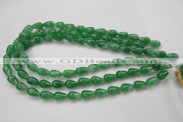 CCN1660 15.5 inches 9*14mm teardrop candy jade beads wholesale