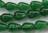 CCN1661 15.5 inches 10*14mm teardrop candy jade beads wholesale