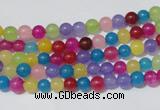 CCN18 15.5 inches 4mm round candy jade beads wholesale