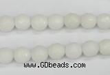 CCN1802 15 inches 8mm faceted round candy jade beads wholesale