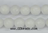 CCN1804 15 inches 12mm faceted round candy jade beads wholesale