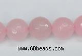 CCN1855 15 inches 14mm faceted round candy jade beads wholesale