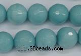 CCN1865 15 inches 14mm faceted round candy jade beads wholesale