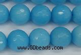 CCN1875 15 inches 14mm faceted round candy jade beads wholesale