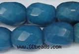 CCN189 15.5 inches 18*22mm faceted drum candy jade beads