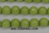 CCN1903 15 inches 10mm faceted round candy jade beads wholesale