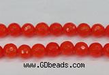 CCN1950 15 inches 4mm faceted round candy jade beads wholesale