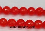 CCN1953 15 inches 10mm faceted round candy jade beads wholesale