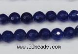 CCN1962 15 inches 8mm faceted round candy jade beads wholesale