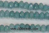 CCN2000 15 inches 3*5mm faceted rondelle candy jade beads wholesale