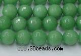 CCN2031 15 inches 8mm faceted round candy jade beads wholesale