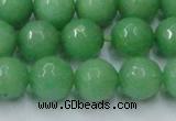 CCN2034 15 inches 14mm faceted round candy jade beads wholesale