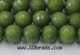 CCN2039 15 inches 10mm faceted round candy jade beads wholesale