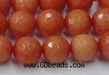 CCN2055 15 inches 14mm faceted round candy jade beads wholesale