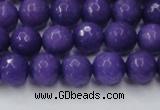 CCN2060 15 inches 10mm faceted round candy jade beads wholesale