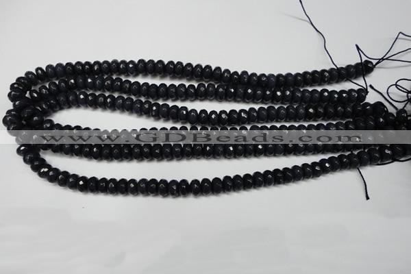 CCN2113 15.5 inches 5*8mm faceted rondelle candy jade beads