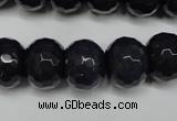 CCN2117 15.5 inches 12*16mm faceted rondelle candy jade beads