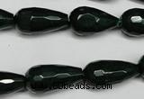 CCN2146 15.5 inches 10*20mm faceted teardrop candy jade beads