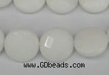 CCN2233 15.5 inches 16mm faceted coin candy jade beads wholesale