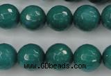 CCN2283 15.5 inches 14mm faceted round candy jade beads wholesale