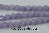 CCN2287 15.5 inches 6mm faceted round candy jade beads wholesale