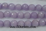 CCN2288 15.5 inches 8mm faceted round candy jade beads wholesale