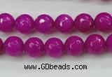 CCN2296 15.5 inches 10mm faceted round candy jade beads wholesale