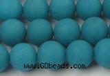 CCN2512 15.5 inches 14mm round matte candy jade beads wholesale