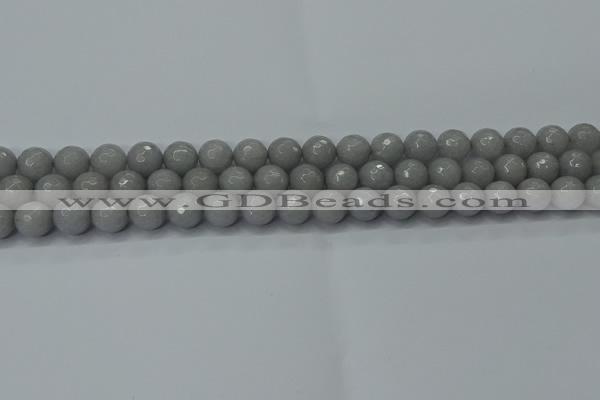 CCN2561 15 inches 10mm faceted round candy jade beads wholesale