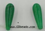 CCN2739 Top-drilled 10*30mm teardrop candy jade beads wholesale