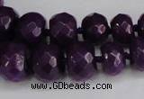 CCN2752 15.5 inches 5*8mm - 12*16mm faceted rondelle candy jade beads