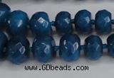 CCN2761 15.5 inches 5*8mm - 12*16mm faceted rondelle candy jade beads