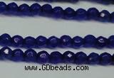 CCN2803 15.5 inches 2mm tiny faceted round candy jade beads