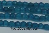 CCN2815 15.5 inches 3mm tiny faceted round candy jade beads