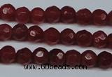 CCN2821 15.5 inches 4mm tiny faceted round candy jade beads