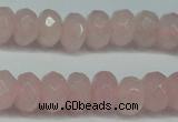 CCN2860 15.5 inches 4*6mm faceted rondelle candy jade beads