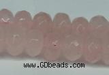 CCN2870 15.5 inches 5*8mm faceted rondelle candy jade beads