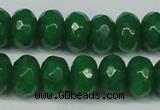 CCN2875 15.5 inches 5*8mm faceted rondelle candy jade beads