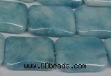 CCN2942 15.5 inches 18*25mm rectangle candy jade beads wholesale