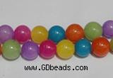 CCN38 15.5 inches 8mm round candy jade beads wholesale