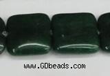 CCN3809 15.5 inches 20*20mm square candy jade beads wholesale