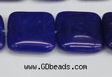 CCN3811 15.5 inches 20*20mm square candy jade beads wholesale