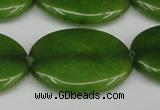 CCN3996 15.5 inches 30*40mm oval candy jade beads wholesale